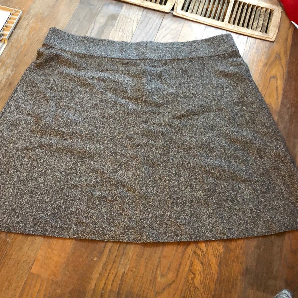 Loft new black and white skirt